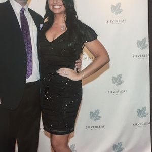 NORDSTROM - Beaded black dress 👗